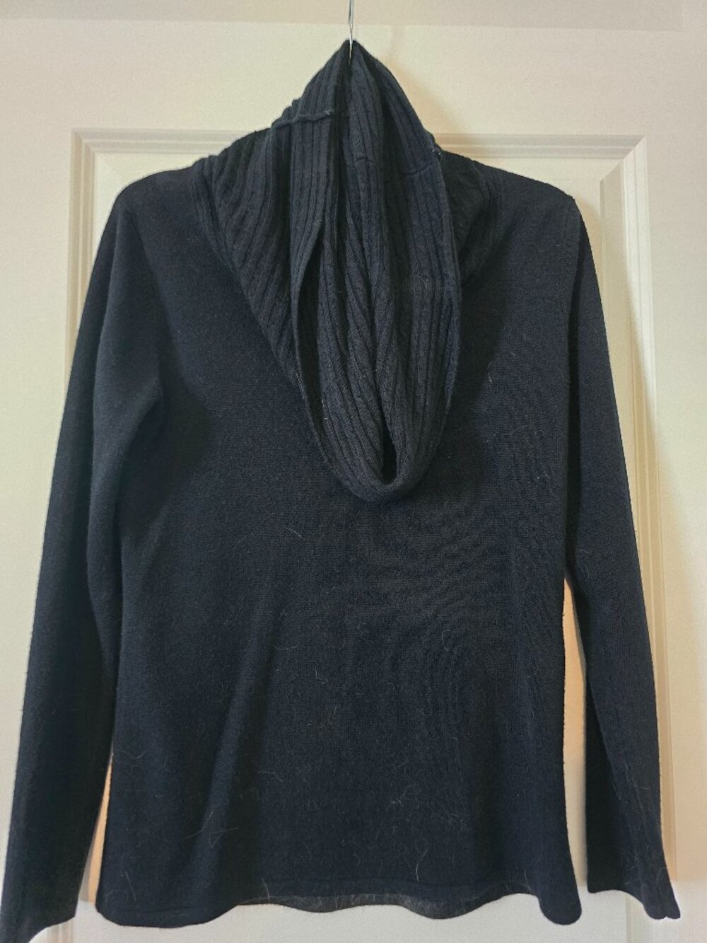 Covington black cowl neck sweater